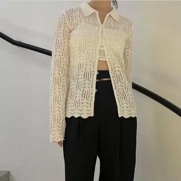 르쉘블루 가디건