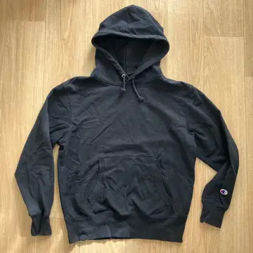 Champion 네이비 풀오버 후드티 M