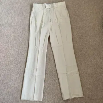 FUMIKA UCHIDA 크림색 슬랙스 36