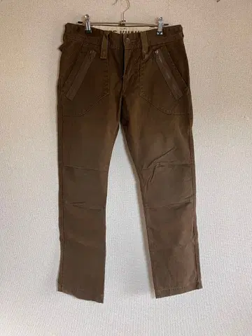 EDWIN 브라운 워크 팬츠 슬림핏