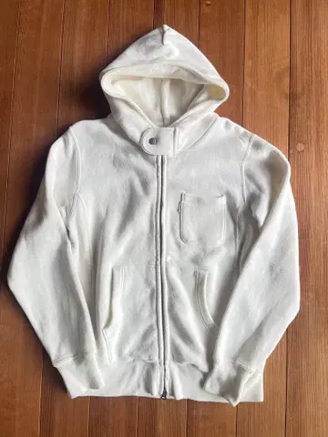 챔피온 화이트 후드 부착 후드티