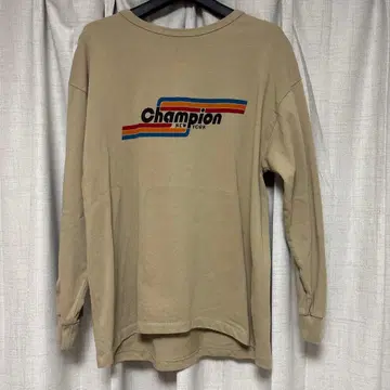 Champion 긴팔 버튼 카키