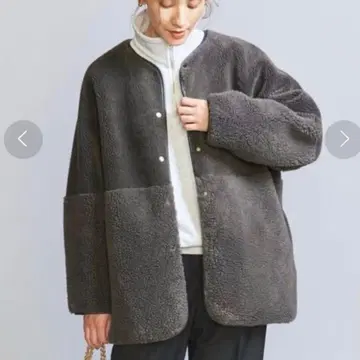 UNITED ARROWS 리버서블 코트