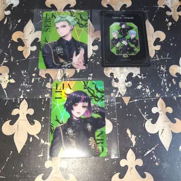 트위스티드 원더랜드 기숙사 집합 릴리아 세벡 디아소무니아 카드