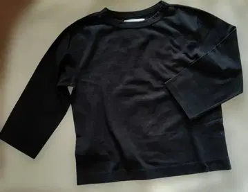 MHL 블랙 7부 소매 T셔츠