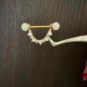 골드 써지컬 바디피어싱