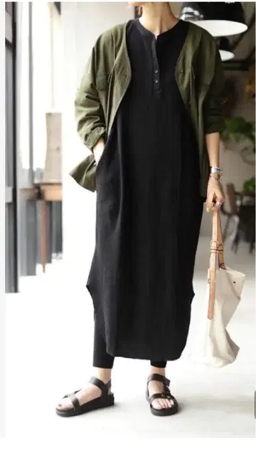 안티카 와플 원피스