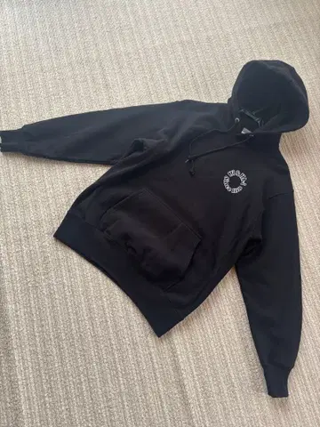 UNITEDATHLE(유나이티드 애슬레) 12.0 온스 블랙 후드티