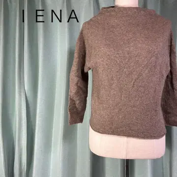 에이나 그레이 계열 긴팔 니트 스웨터 모 100% 캐주얼 심플