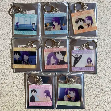 쿠보 씨는 나를 놓아주지 않아 장면 사진 아크릴 키링 모음