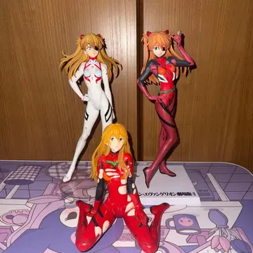 에반게리온 피규어 세트 아스카 3체