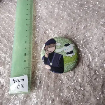 시나모롤 글리터 캔뱃지 월드 트리거