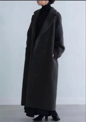 AK+1 샤기 롱 코트 / Demi-Luxe BEAMS 데미룩스 빔즈