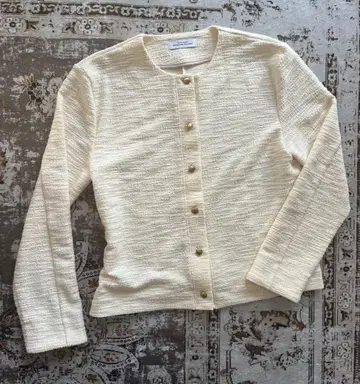 일본제 GREENLABELRELAXING 가디건 골드 버튼