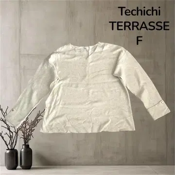 Techichi TERRASSE 긴팔 니트 프리 사이즈 심플