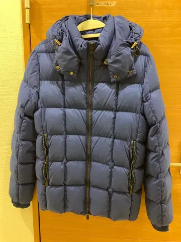 TATRAS 후드 부착 다운 자켓 블루 02