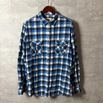 DAKOTA GRIZZLY 긴팔 플란넬 체크 셔츠 XL 블루 계열