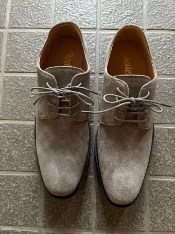 Dedes 그레이 스웨이드 드레스 슈즈