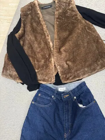 steven alan 다크 블루 와이드 레그 데님 XS