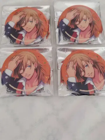 우타프리 7th Anniversary 글리터 스타 캔뱃지 렌