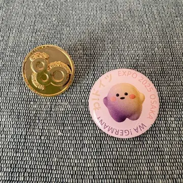 EXPO 2025 OSAKA 핀 배지 세트