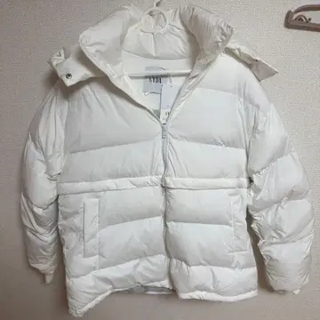 GYDA 화이트 다운 자켓 F 사이즈 2way