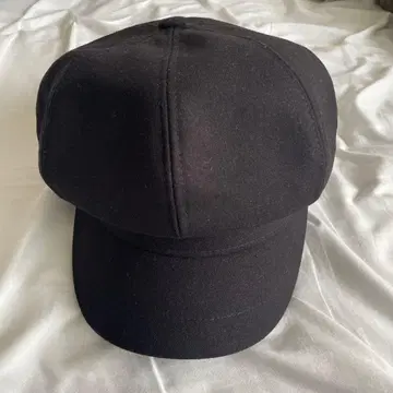 블랙 코튼 베레모