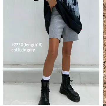 미사용 새상품 sudo 그레이 맨투맨 숏팬츠