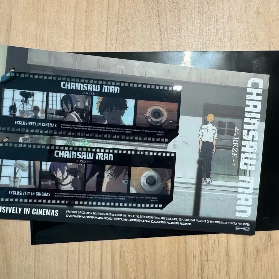 [Unsealed] Chainsaw Man Reze Arc Pre-order Benefit Film #1 Denji Reze Cafe