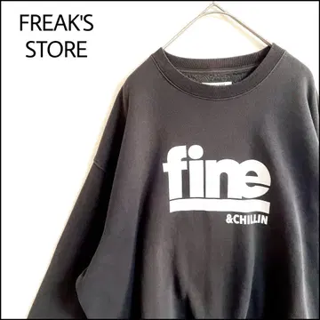 FREAK'S STORE 맨투맨 그레이 오버 사이즈