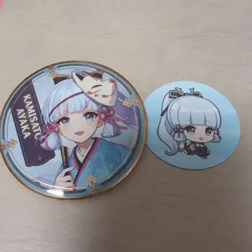 원신 카미사토 아야카 캔뱃지 스이파라