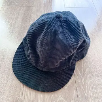 D,ari 코듀로이 캡 블랙