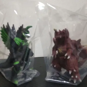 고질라 진격대전 디스트로이어 & 개틀링 가이간 미개봉품 2종 세트