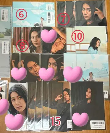 (이미지 2장) 나가타 코헤이 온라인 복권 브로마이드 티켓 홀더 사진 씰