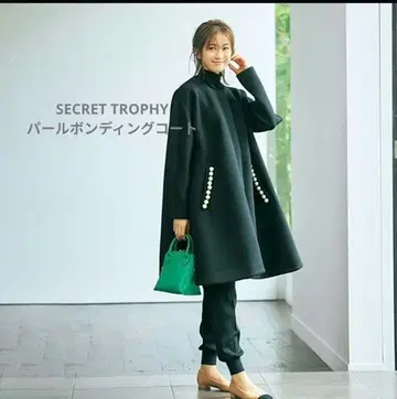 SECRET TROPHY 펄 본딩 코트