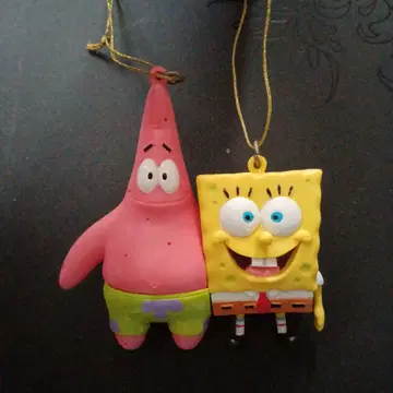 스펀지밥 패트릭 스트랩 포함 피규어 크리스마스
