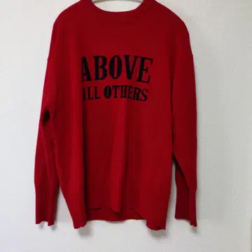 [ JOURNAL STANDARD ] ABOVE 로고 니트