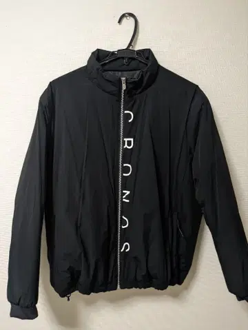 CRONOS 블랙 나일론 자켓