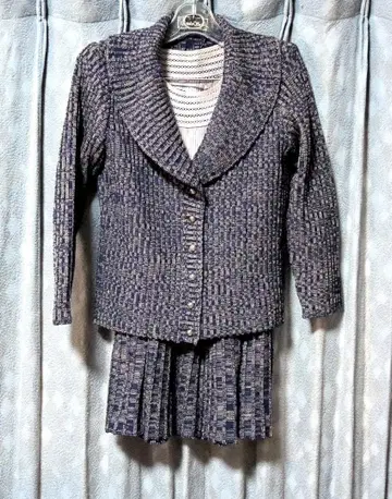 사이토 토요코 블라우스 포함 니트 수트