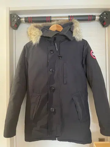 Canada Goose Fusion 다운 자켓 XS TP 블랙