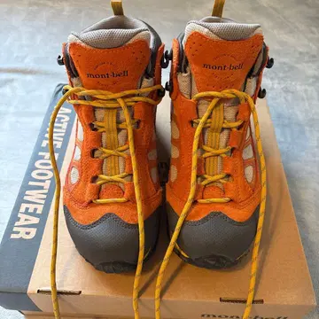 mont-bell 등산화 23.5 cm 오렌지