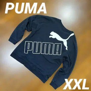 새상품급 푸마 PUMA 맨투맨 트레이닝복 남성용 XXL 사이즈 빅 로고