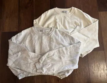 ZARA 크롭 트레이닝복 2색 세트