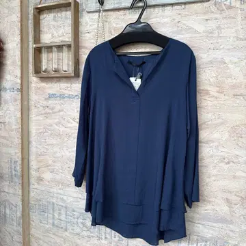 미사용 새상품 스콧 클럽 구매 네이비 7부 소매