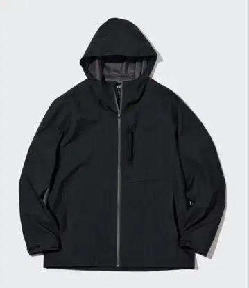 [ 새상품급 ] UNIQLO 블록 테크 파카 3D 컷 블랙 M