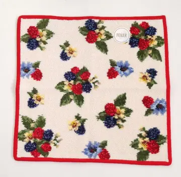 페이러 보르단 손수건 대형 아이보리 새상품