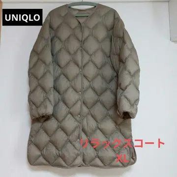 유니클로 울트라 라이트 다운 릴랙스 코트 XL 수납 봉투 포함