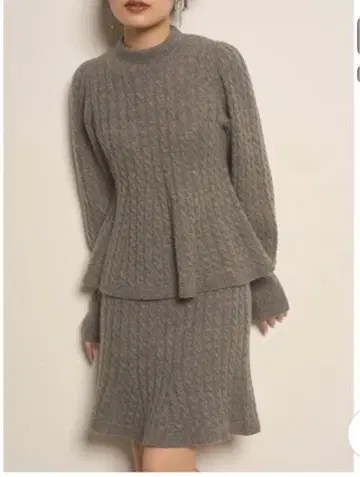 셀포드 케이블 페플럼 셋업 24 가을/겨울