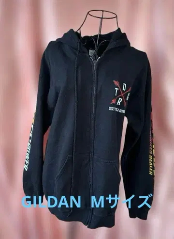 레어 GILDAN 2020 오프로드 풀오버 후드티