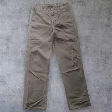 밑단 수선 있음 독일군 TOMTEX 밀리터리 워크 팬츠 카키색 S